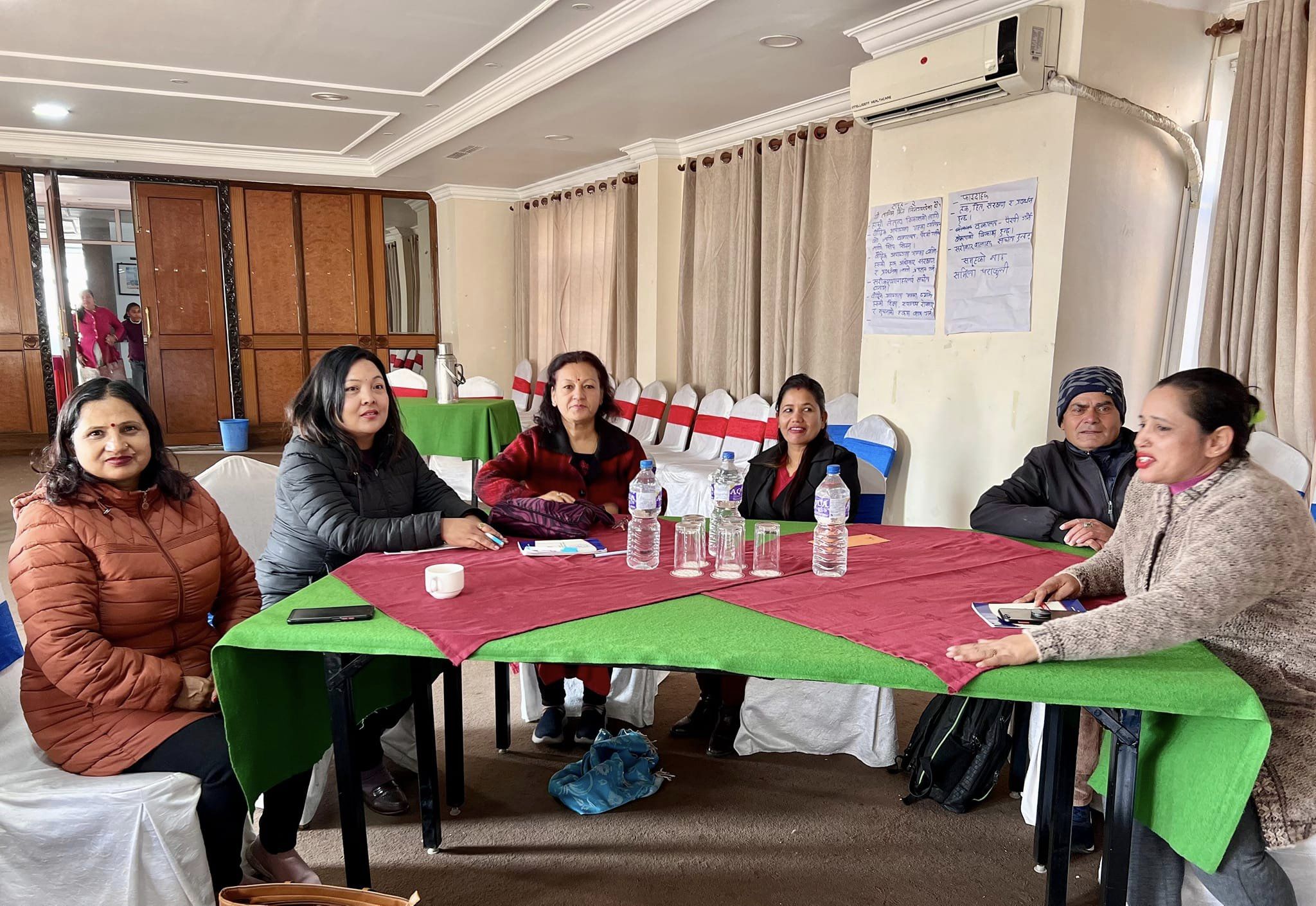 तालिमका सहभागीहरू