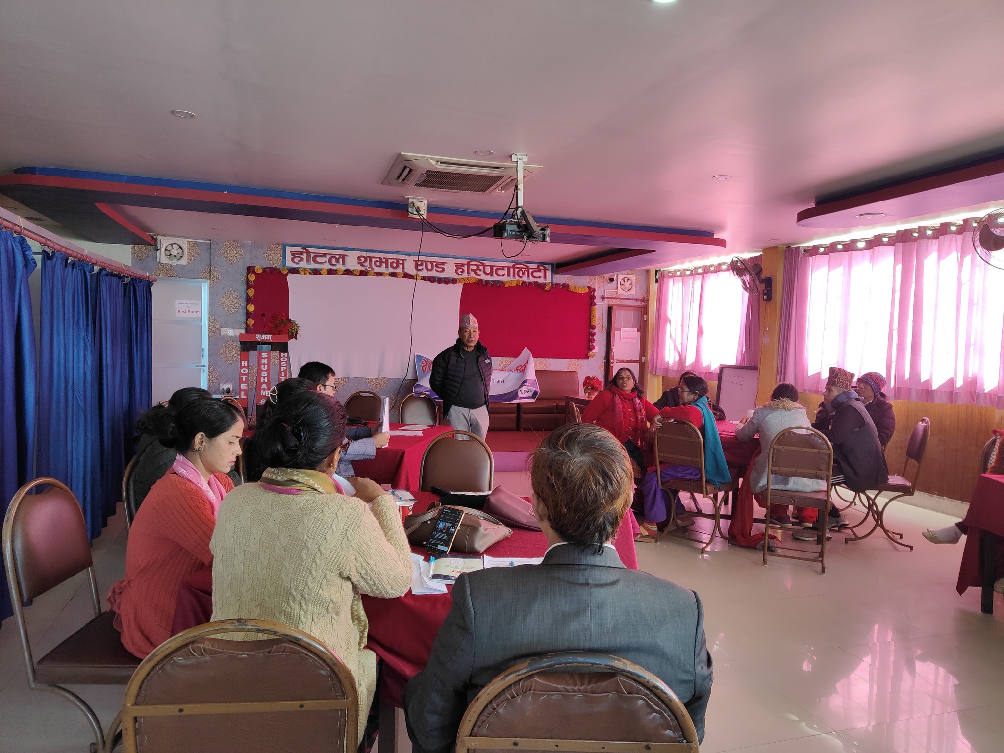 तालिममा सहभागीहरू